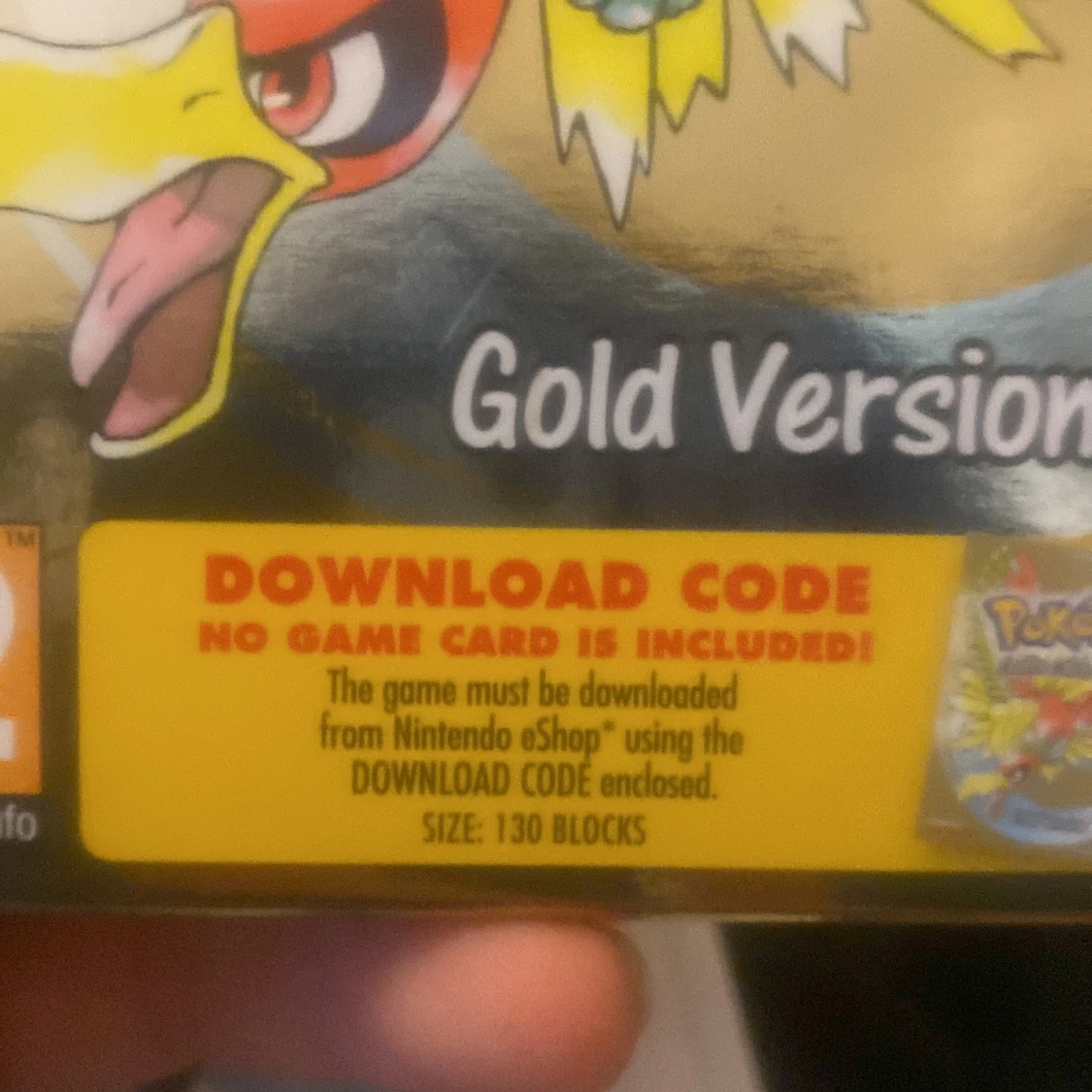 Pokémon Gold Version för Nintendo 3DS ultra moon 3DS och Pokémon X  - 90