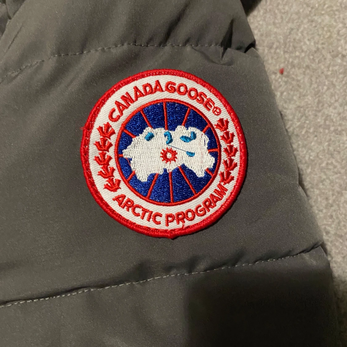 Grå dunjacka från Canada Goose - 90