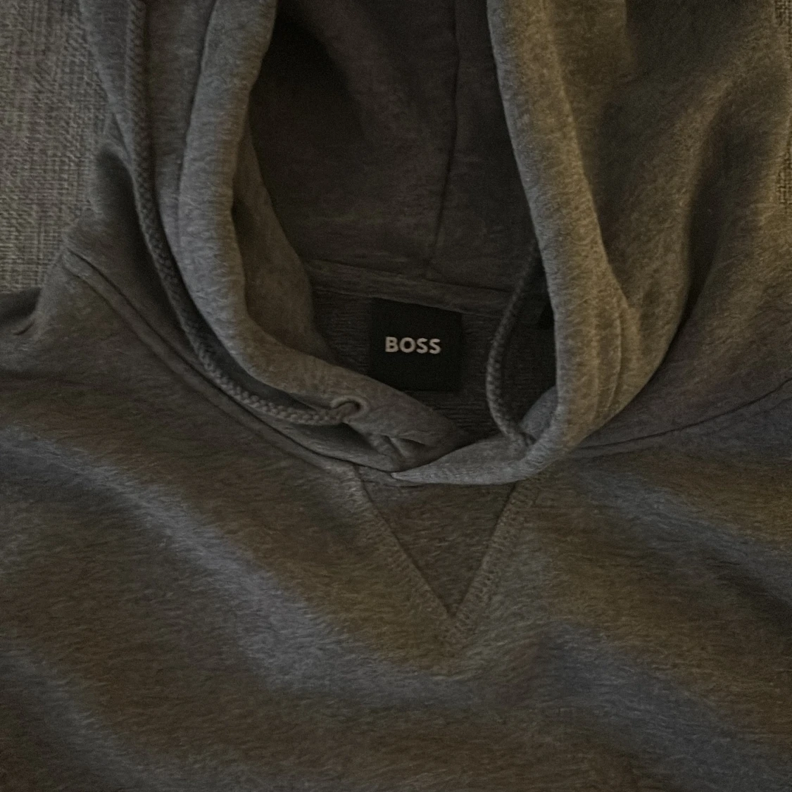 Grå hoodie från BOSS - 91