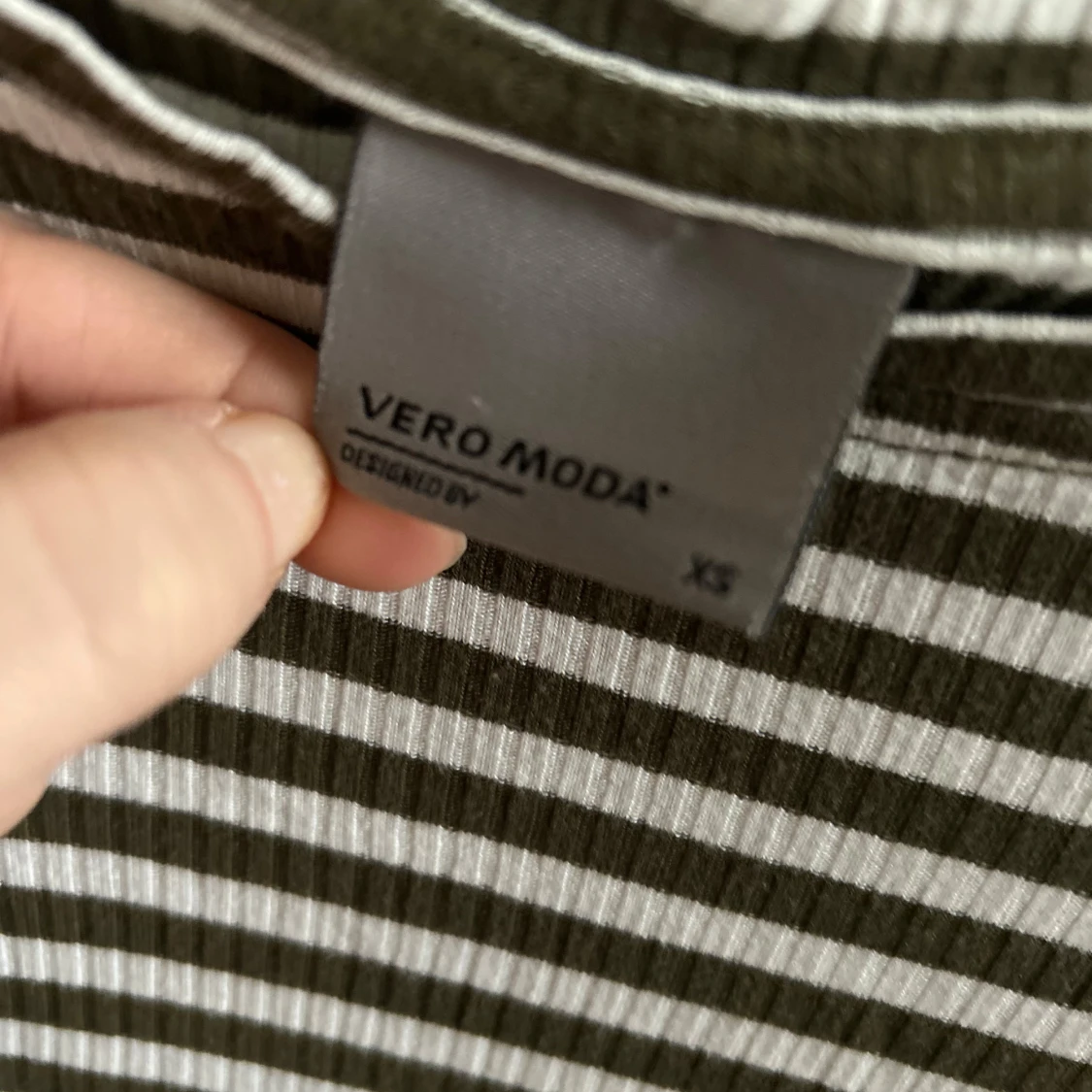 Randig långärmad topp från Vero Moda - 2