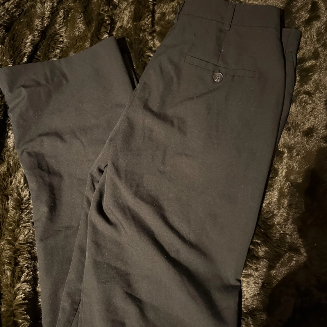 Svarta kostymbyxor från ASOS Design