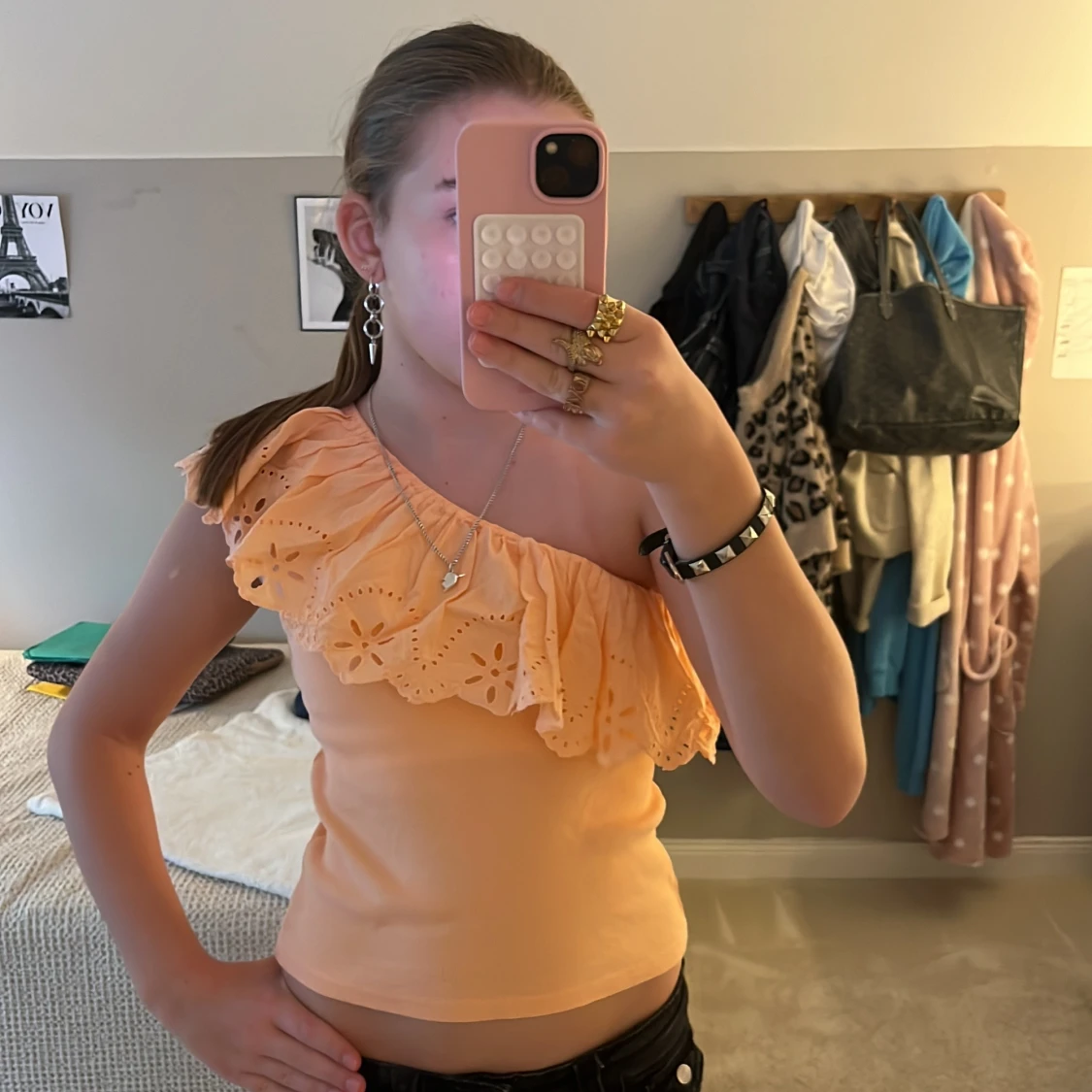 Orange tröja från zara !