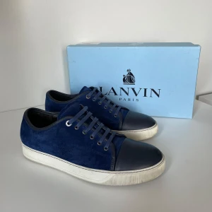 Lanvin skor  - Säljer ett par lanvins som är i ett bra skick! Väldigt snygg blå färg!  UK 10!  Bara skorna medkommer vid köp!  Hör gärna av dig om du har frågor! 
