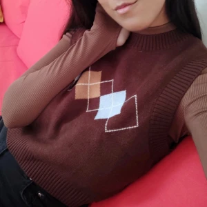 Sweater väst  - Mysig stickat väst