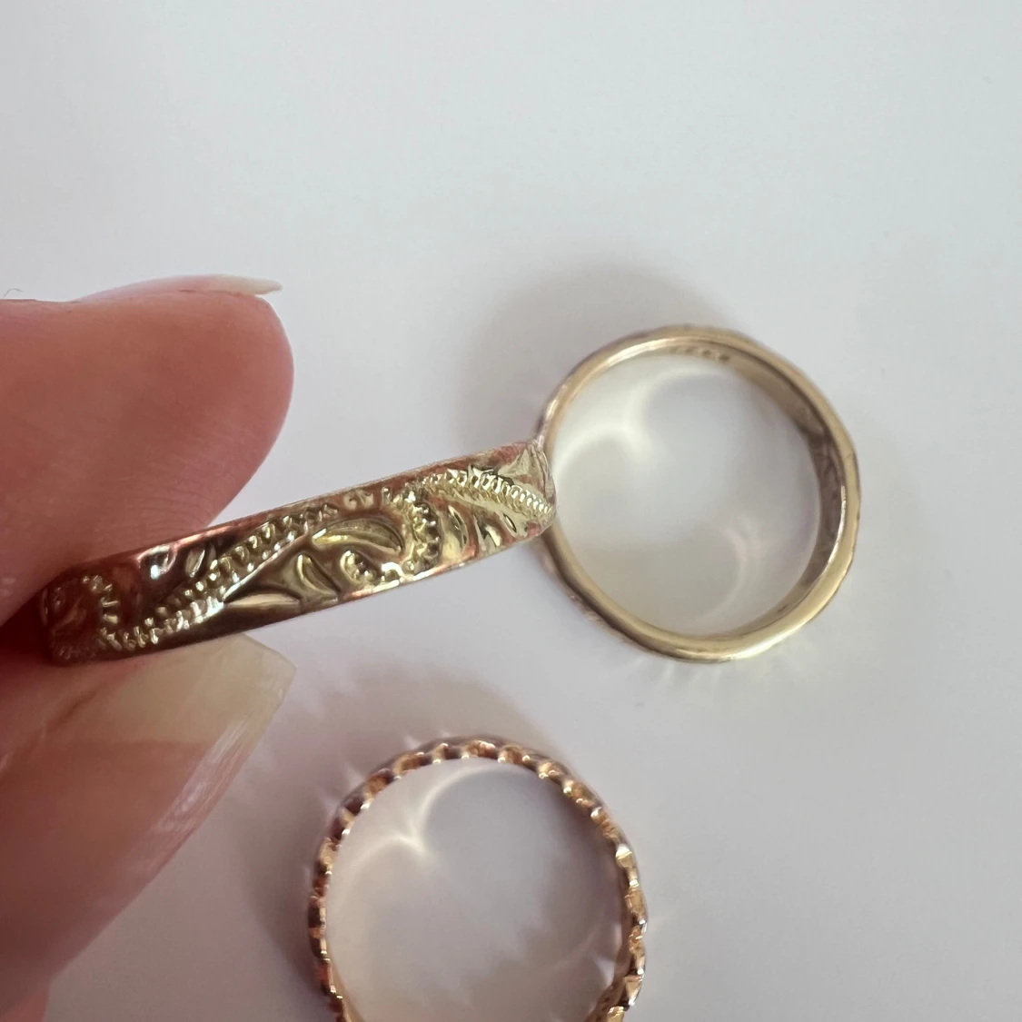 Guldiga ringar 3-pack - 90