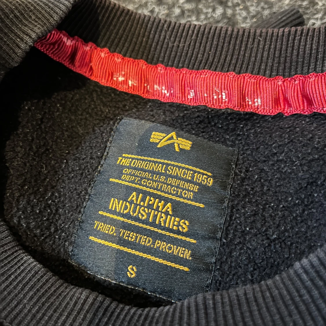 Alpha Industries tröja (S)  - 92