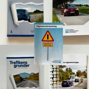 körkortsböcker - körkortsböcker i gott skick. inga anteckningar i någon av böckerna  250kr för alla 5 böckerna 