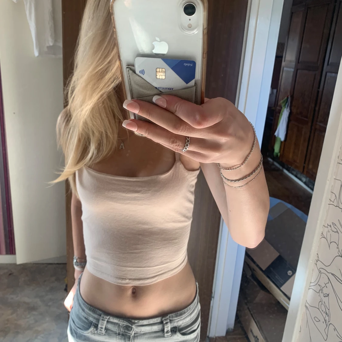 Beige lager 157 linne