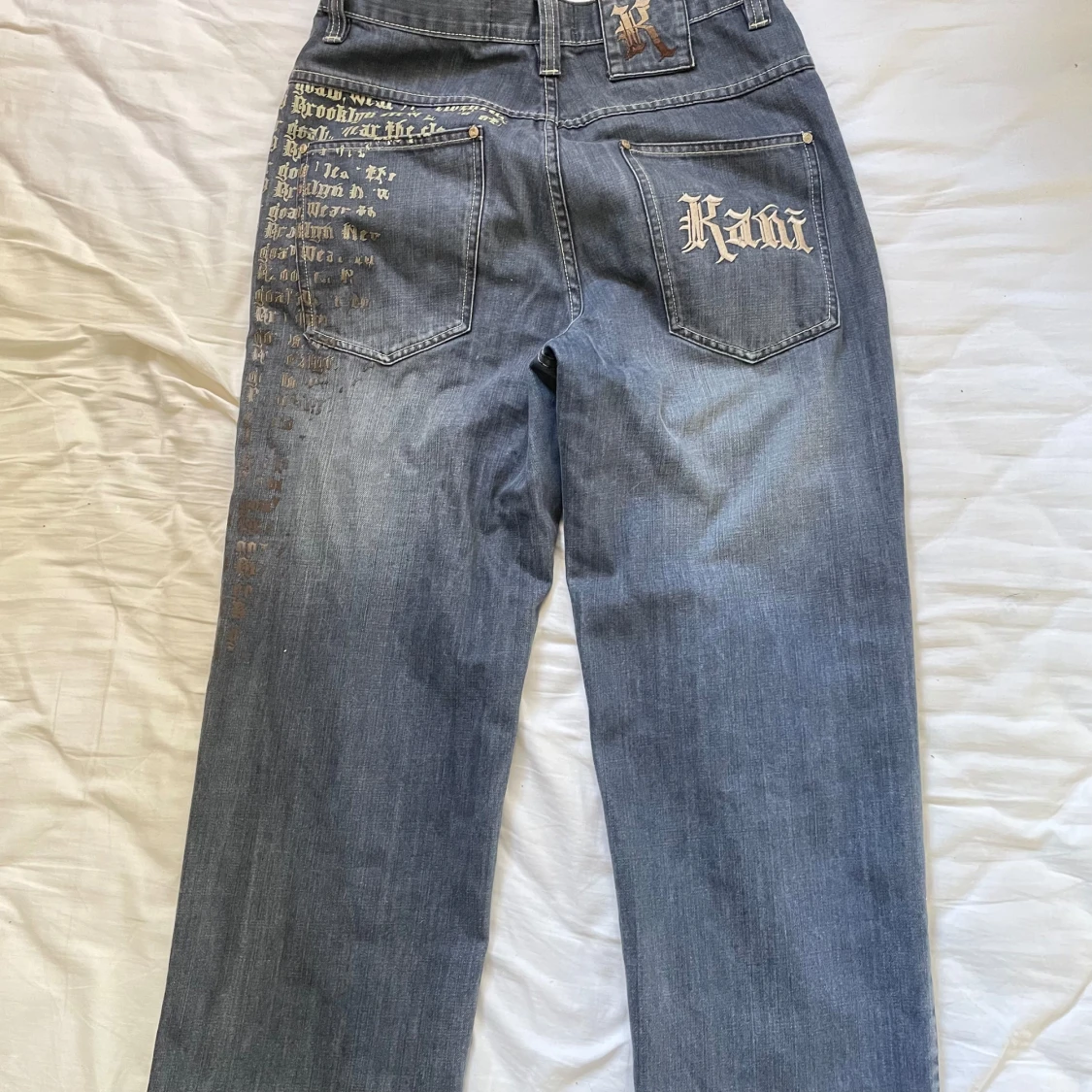 Karl Kani jeans med tryck - 90