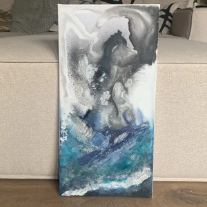 Canvastavla tavla heminredning akryl 60x39 - Mysig fin tavla at hänga upp på väggen. Kanvas canvastavlor 