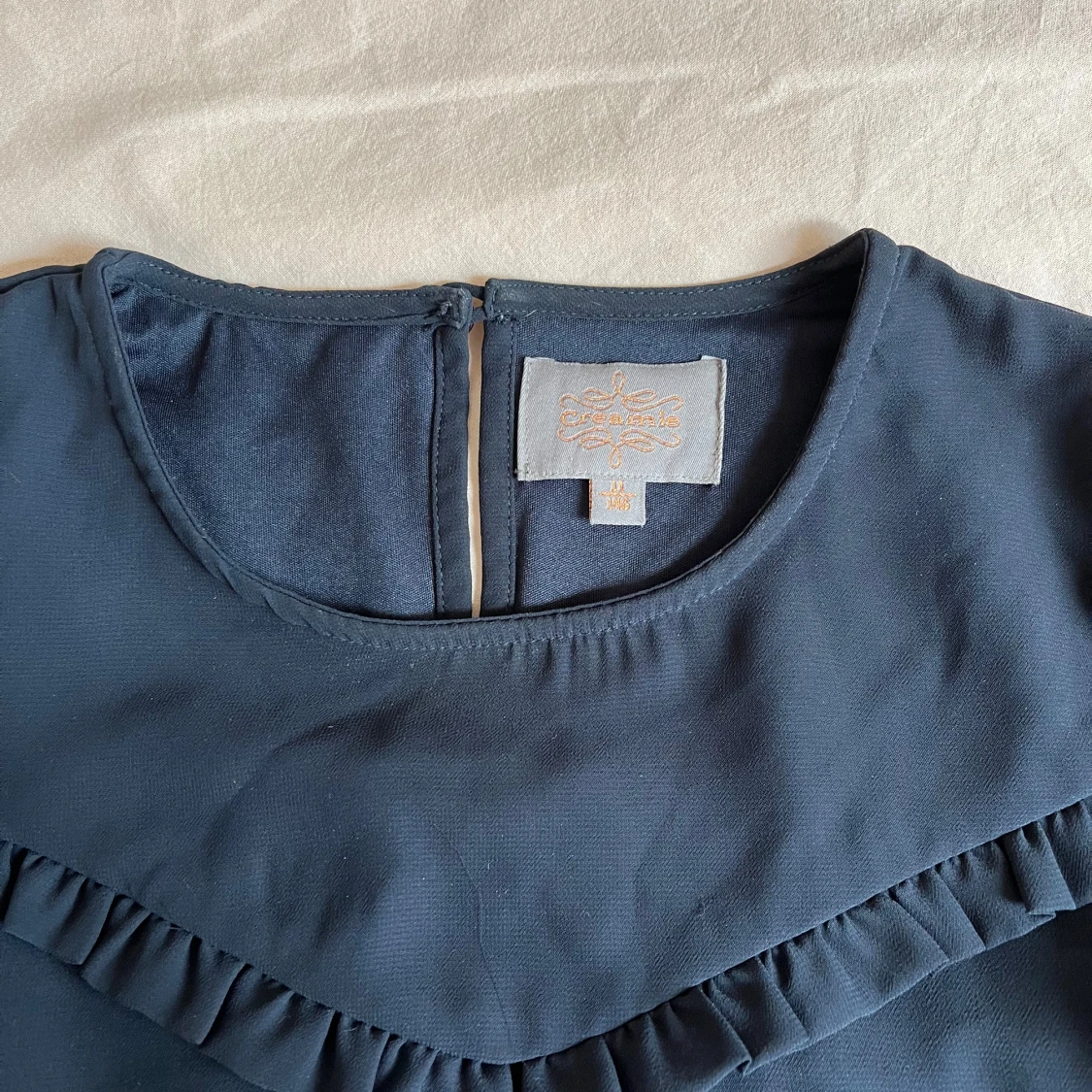 Jättefin marinblå blus!💗💗 - 91