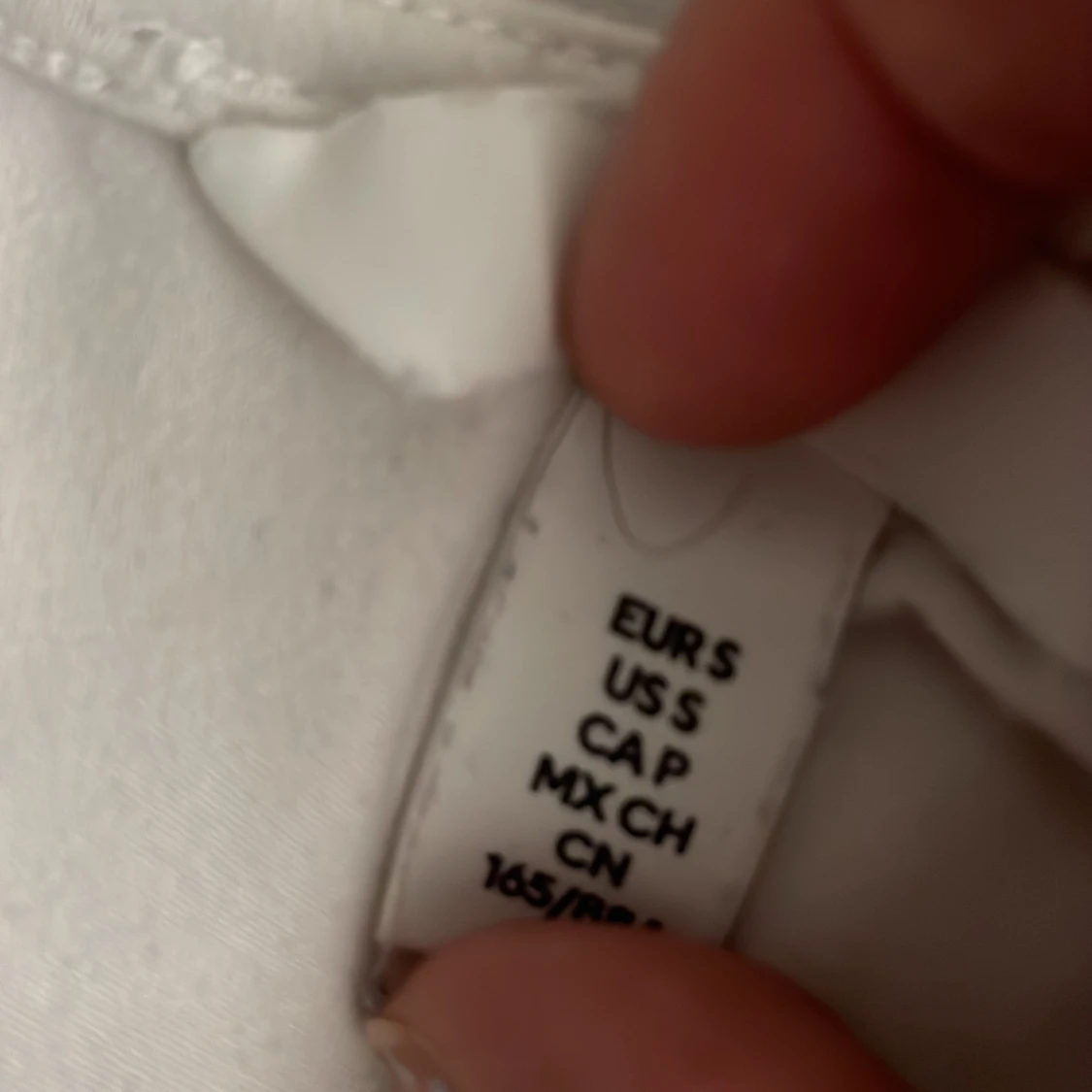 Vit thight tröja  - 90