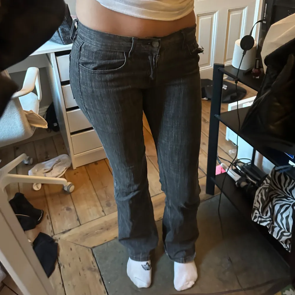 Skit fina brandy Melville jeans i bra skick . Jeans & Byxor.