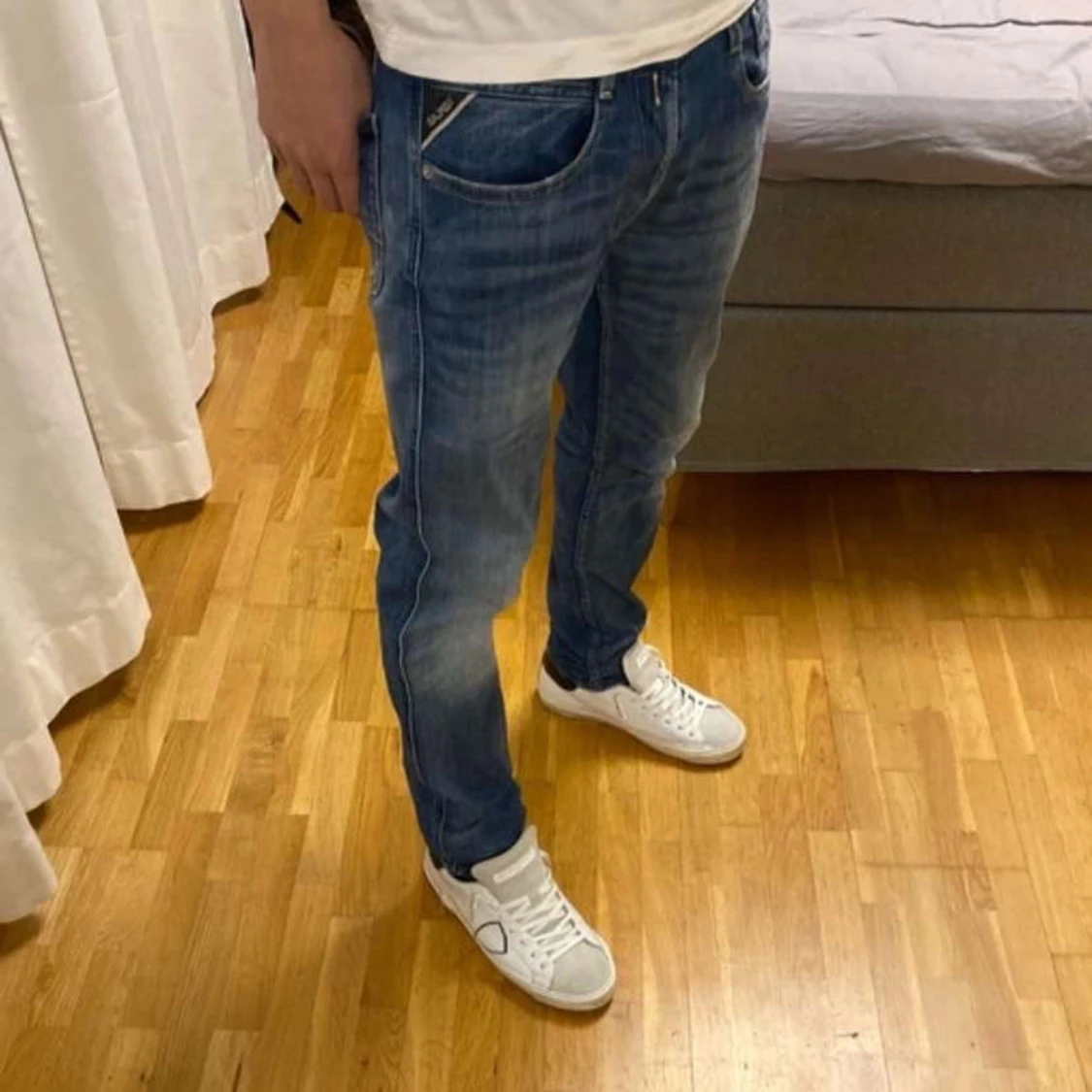 Blå Replay Anbass jeans - 2