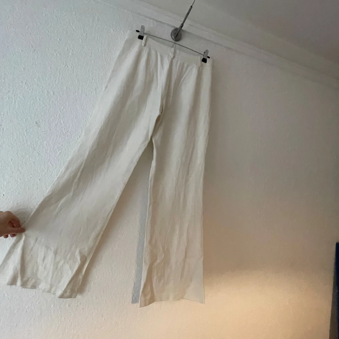 Vita linnebyxor - 3