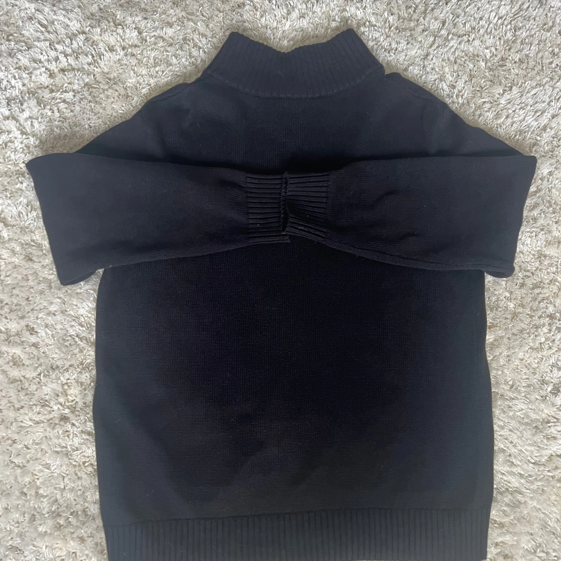 Stickad halfzip  - 1