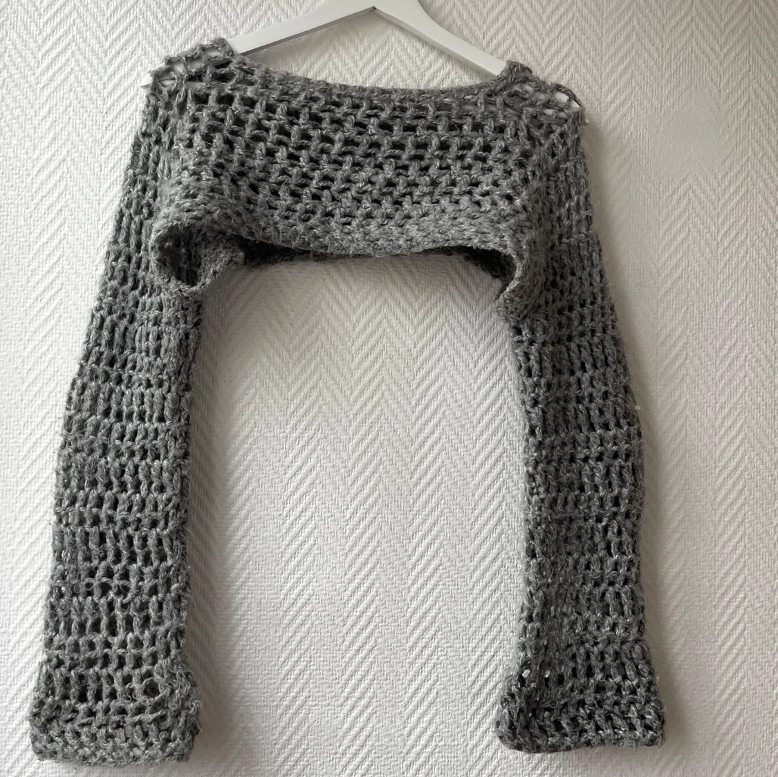 Handgjord stickat kofta - 91