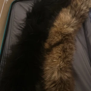 Pälskragar  - Två äkta pälskragar Tillsammans 300kr annars 1 för 160kr  Pälskrage till rock and blue jacka 