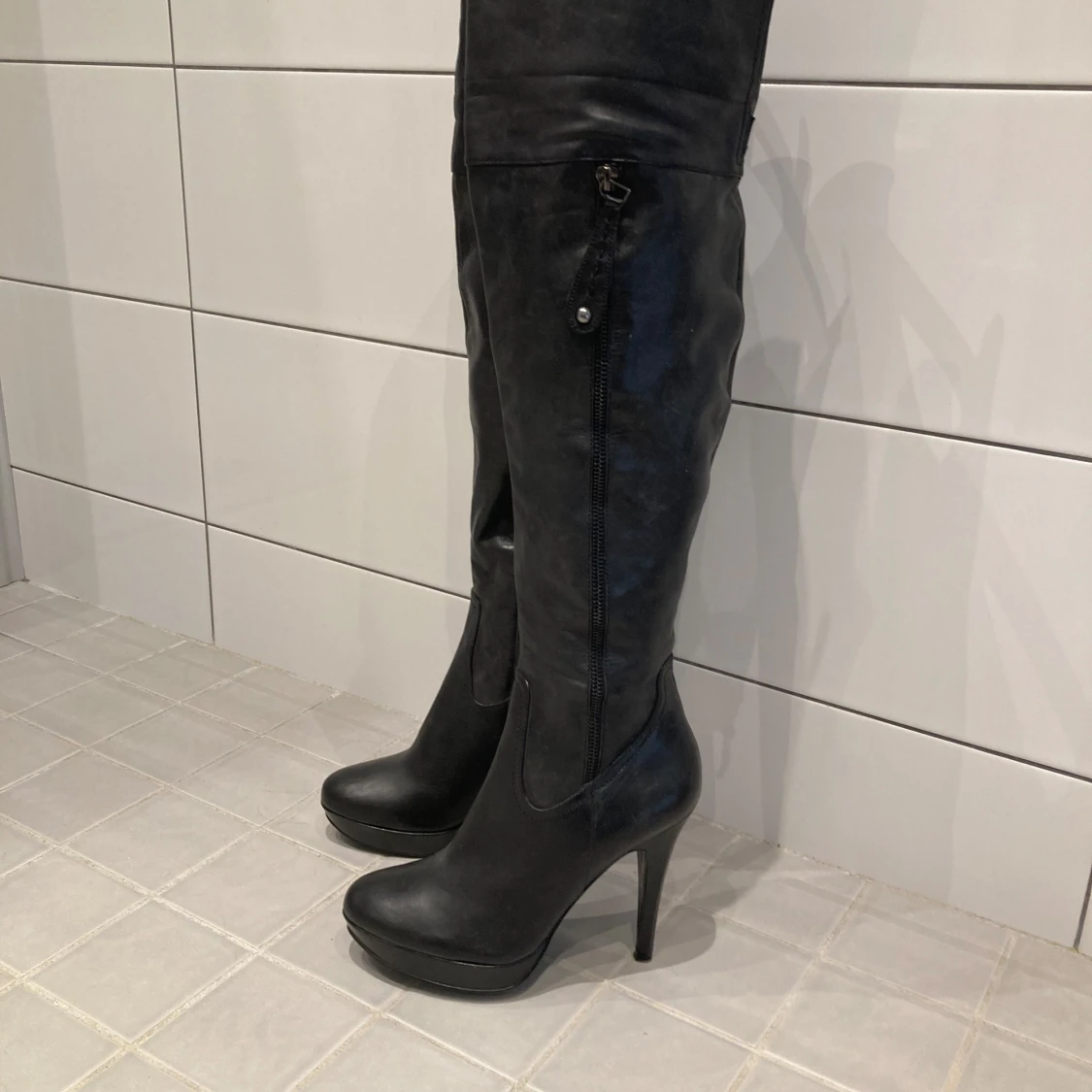 Äkta skinnstövlar 5th Avenue - 91