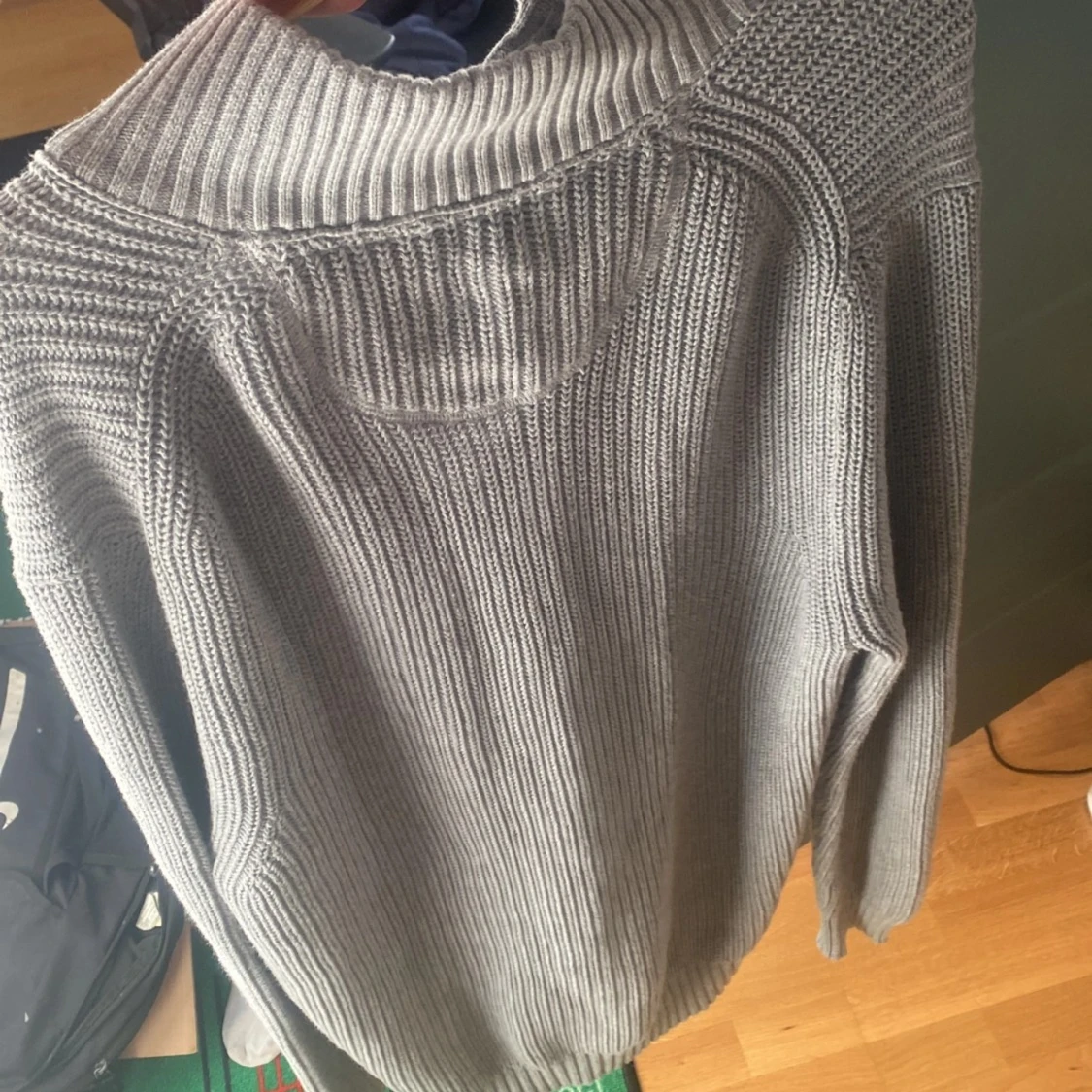 Stickad Cardigan med knappar  - 90
