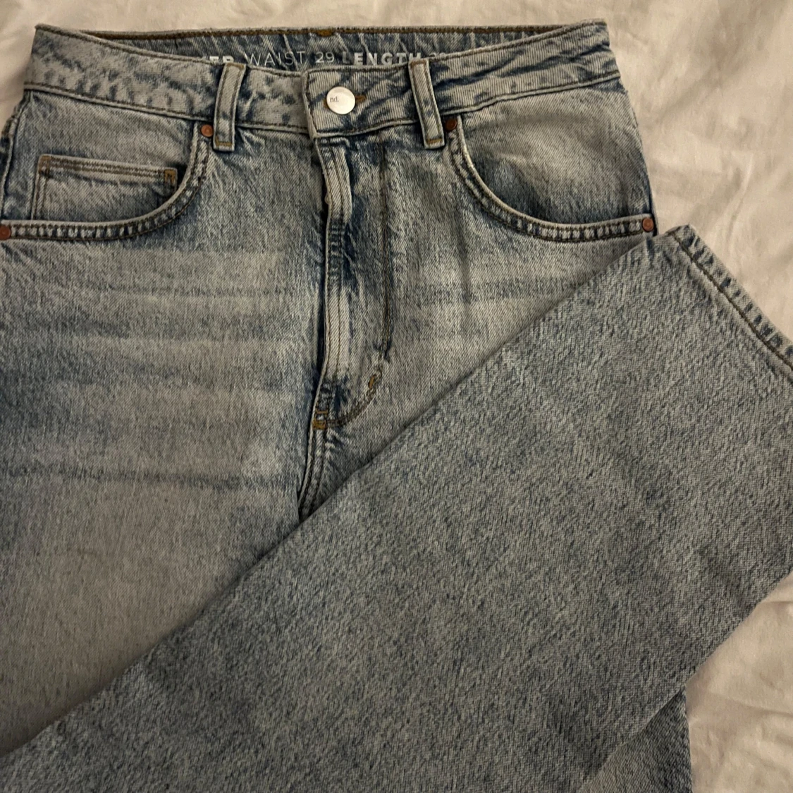 Ljustvättade jeans - 90