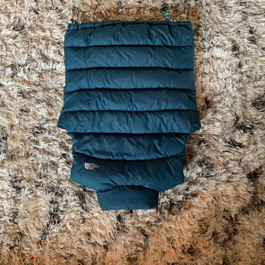 Jusblå nortface väst - 90