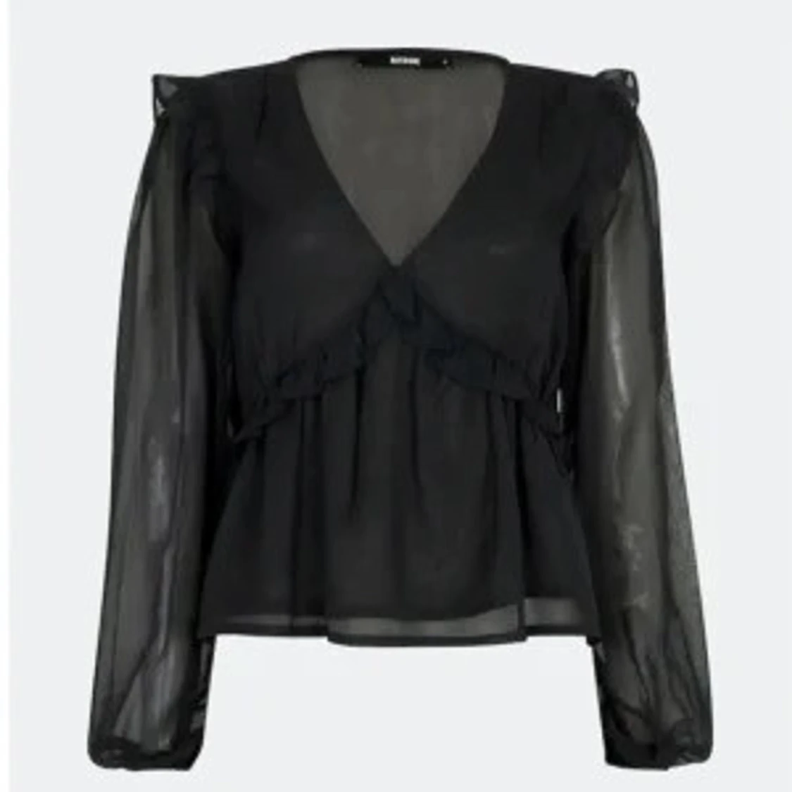 Svart blus från bikbok 