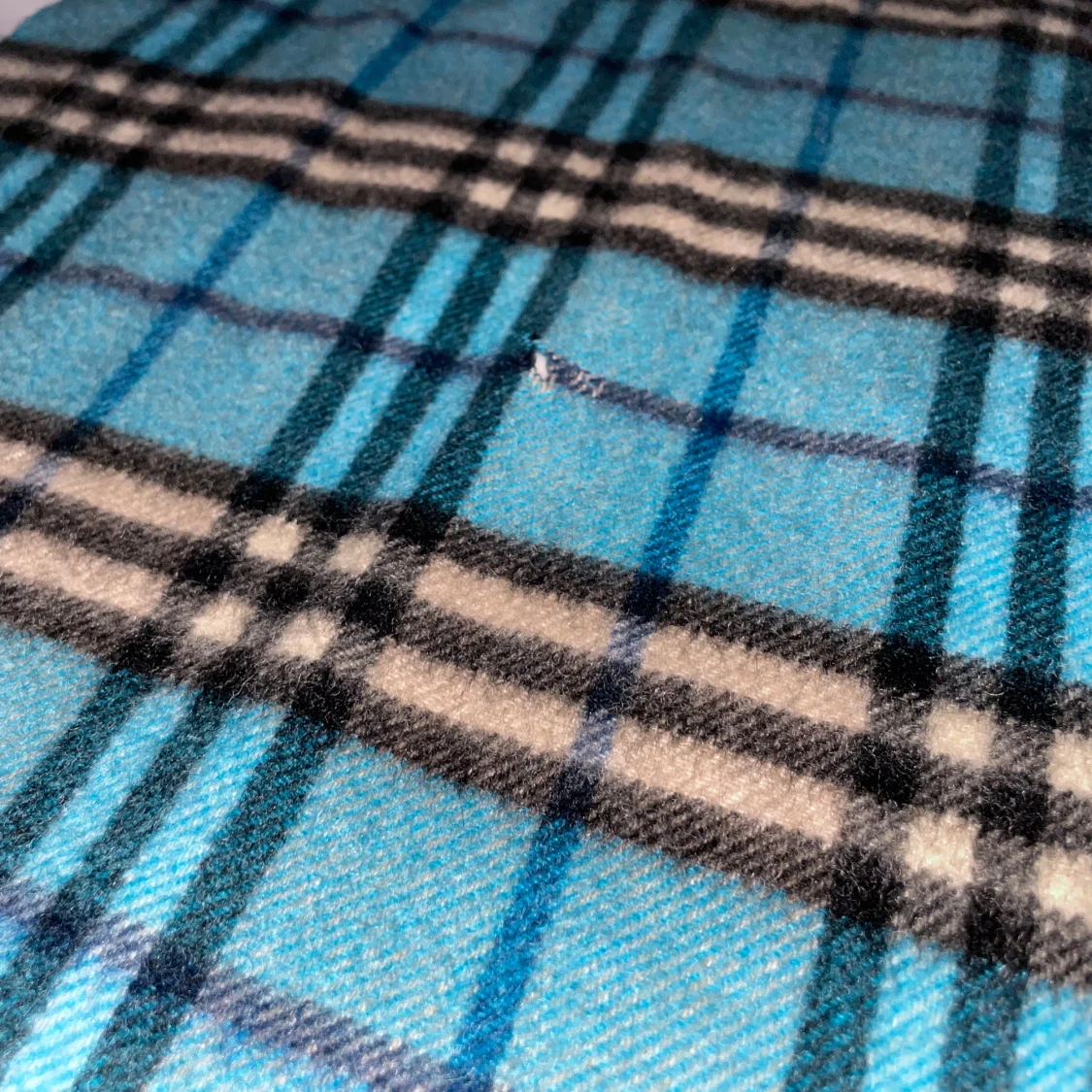 Burberry halsduk blå - 2