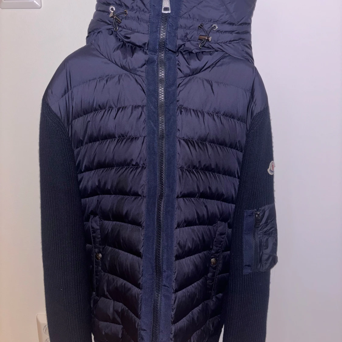 Mörkblå Moncler Cardigan