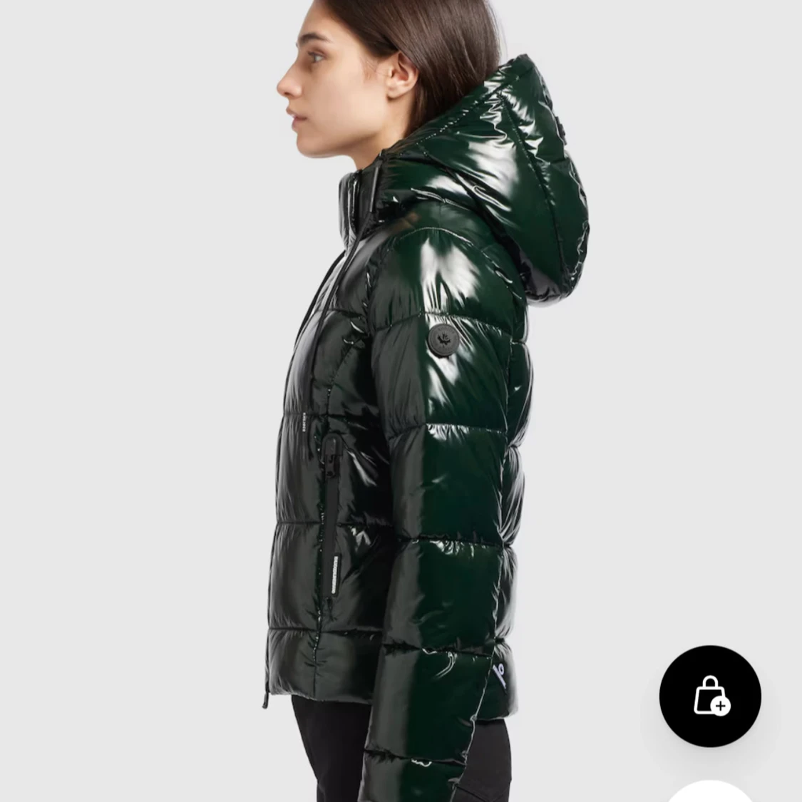 Mörkgrön vinterjacka - 2