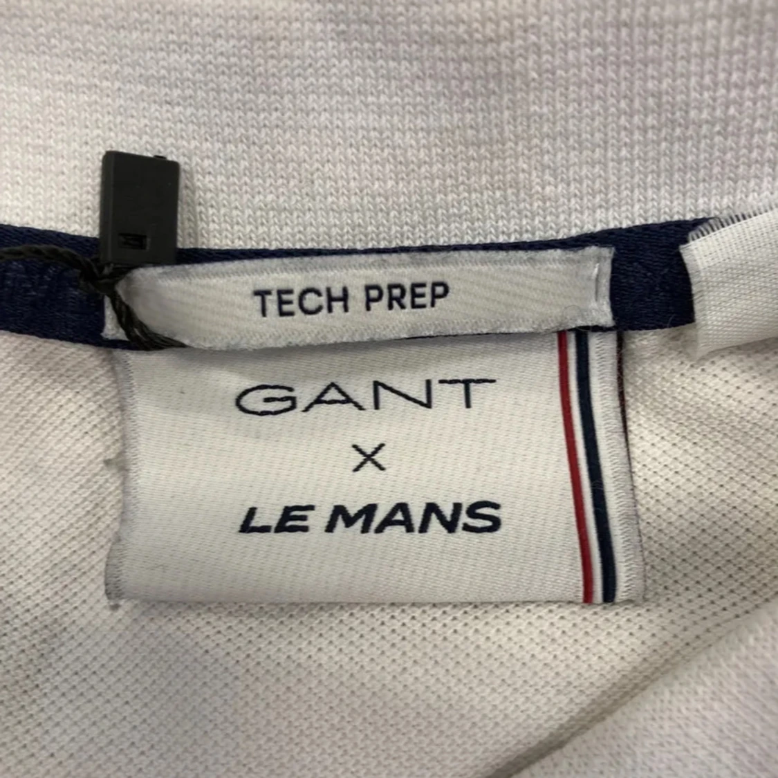 Vit pikétröja från GANT x Le Mans - 2