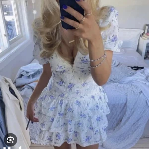 Vvylander klänning - Säljer denna så fina klänningen som e nästan edentisk den virala zara klänningen🫶 Helt oandvänd✨