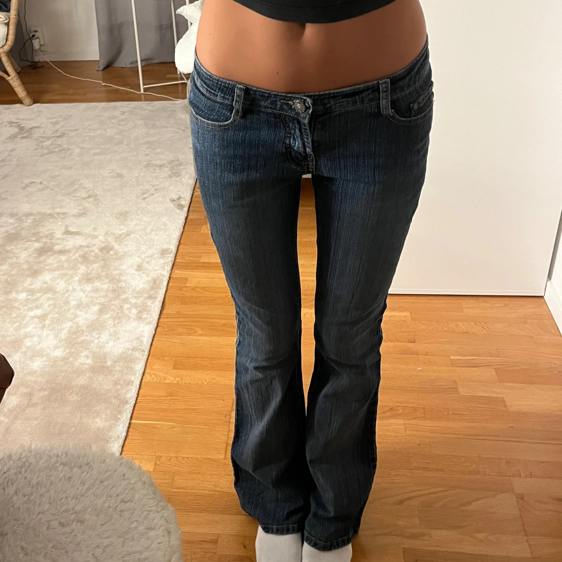 Lågmidjade jeans 