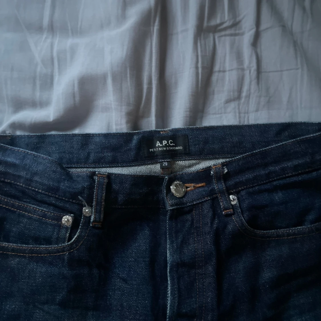 A.P.C raw selvage denim jeans  - 90