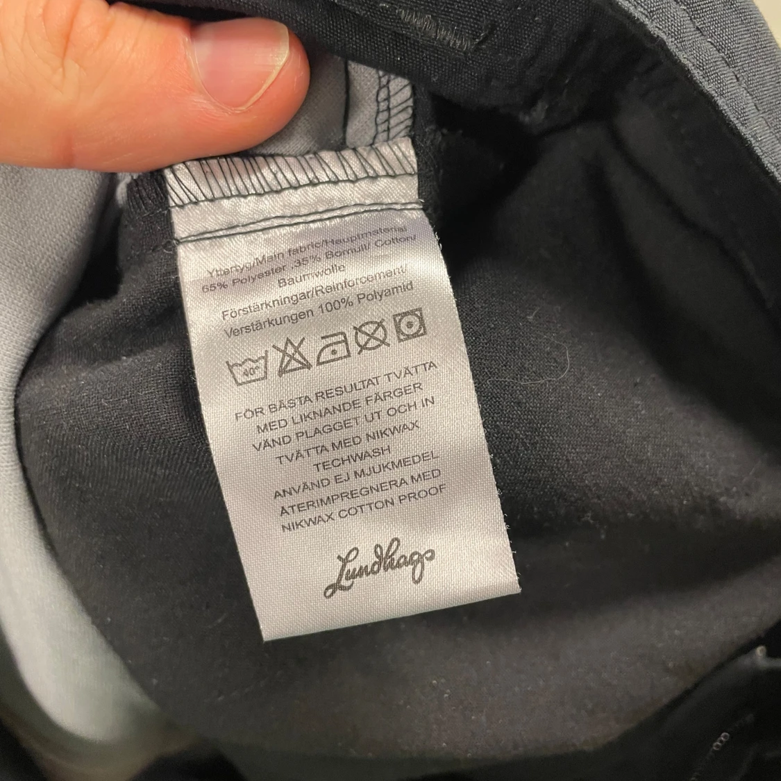 Lundhags friluftsbyxor  - 90