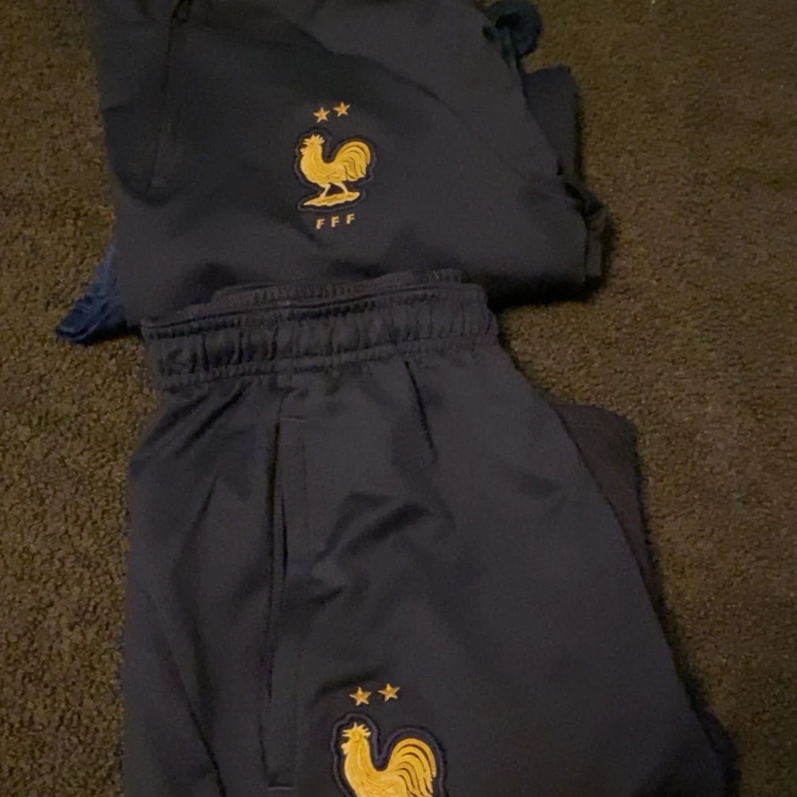 Blå träningsset från Nike