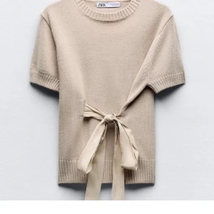 zara topp - knyt topp från zara, kommer ej till användning