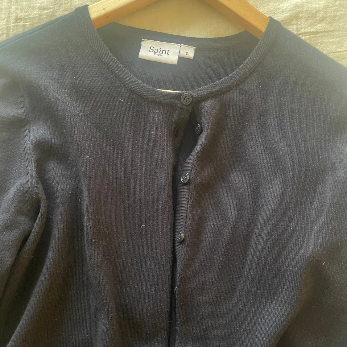 Marinblå kofta - 90