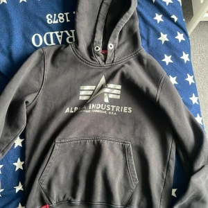 Alpha industries hoodie - En hoodie i strlk s från alpha industries i bra skick