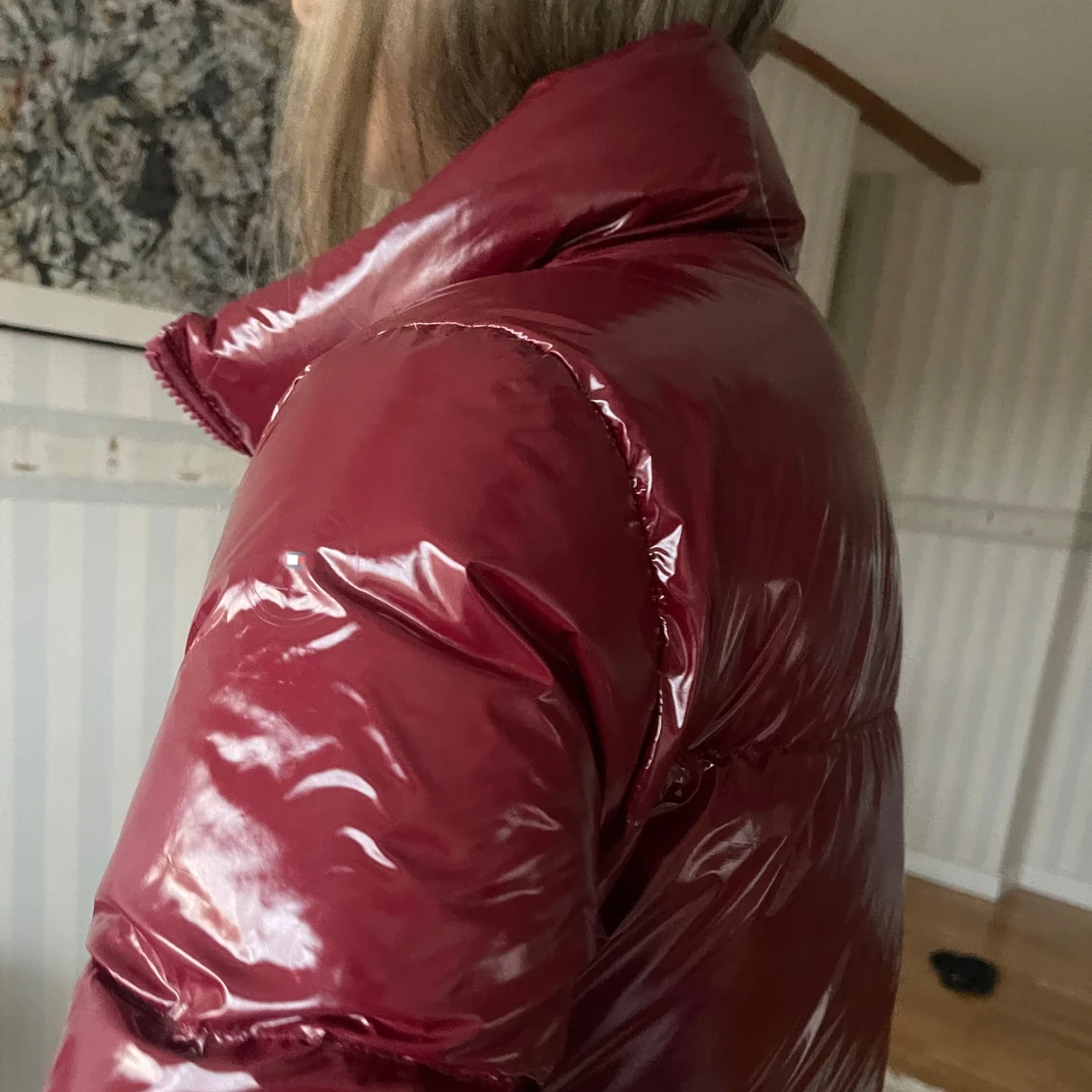 Glansig Tommy hilfiger pufferjacka  - 91
