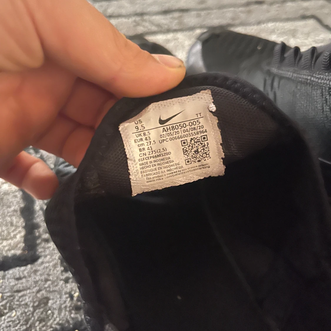 Svarta Nike Air Max 270 - 92