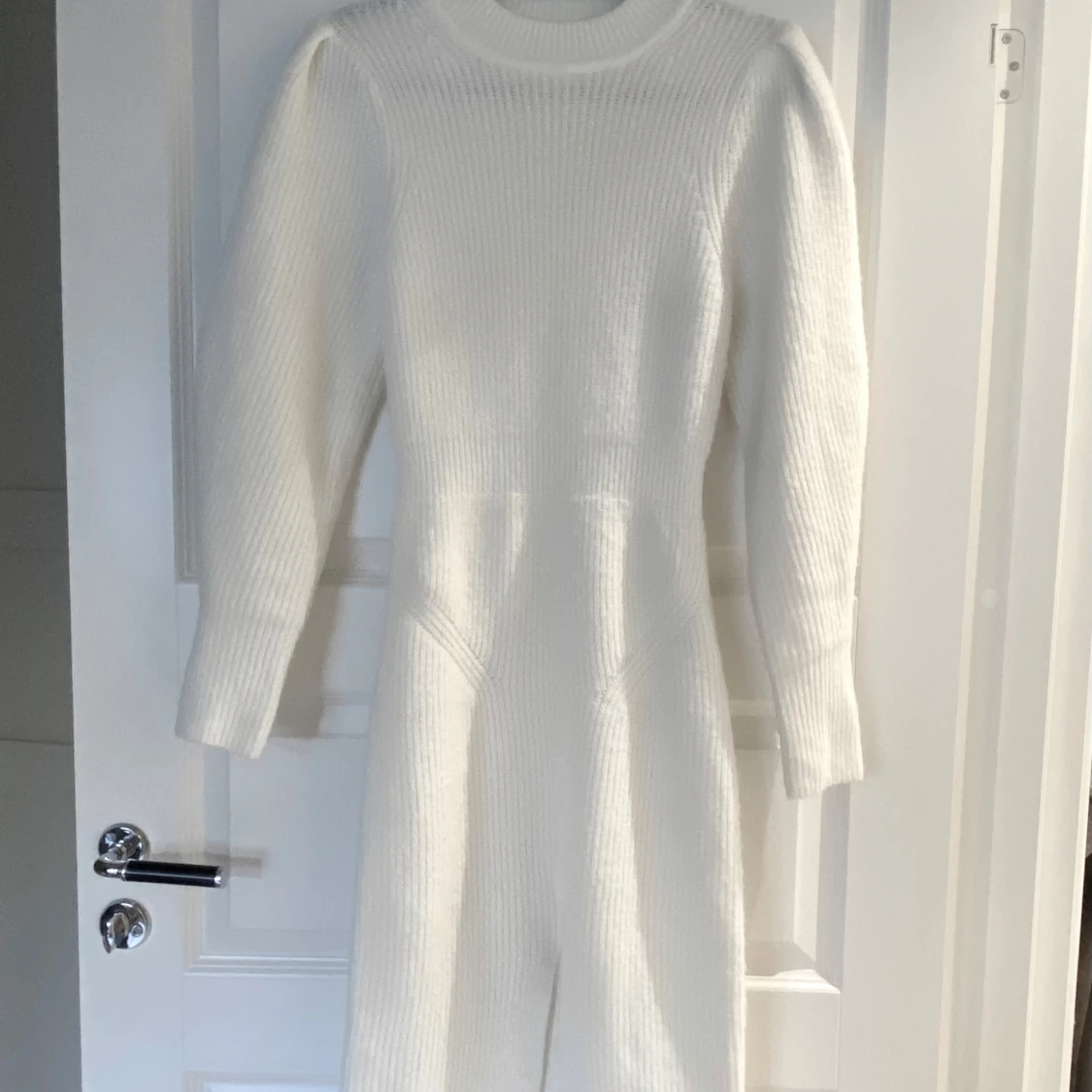 Vit stickad klänning från ADOORE - 90