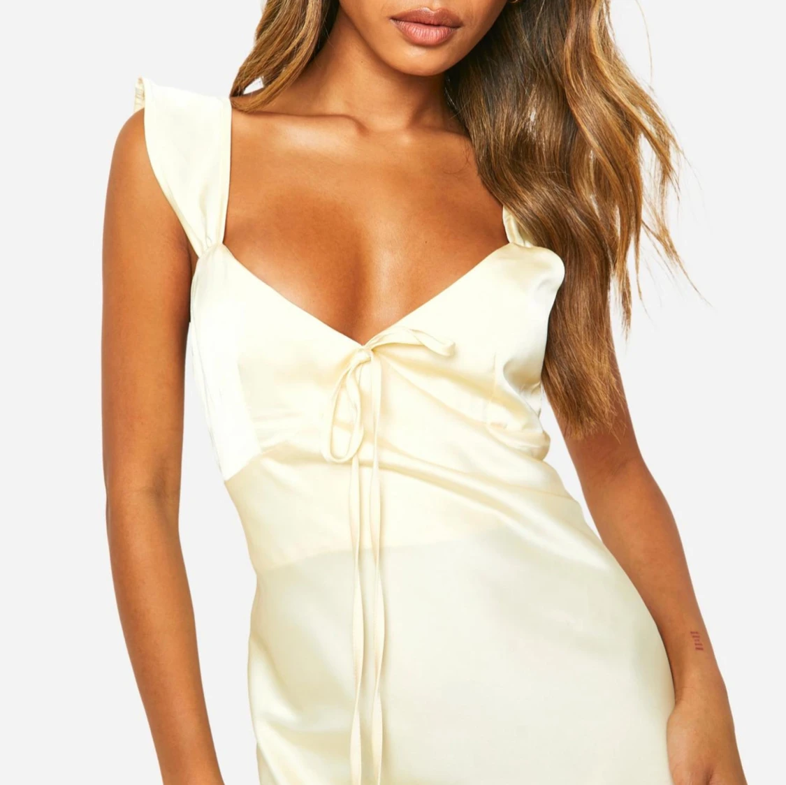 Gul långklänning - 92