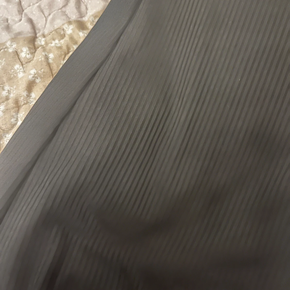 Svarta ribbade byxor - 90