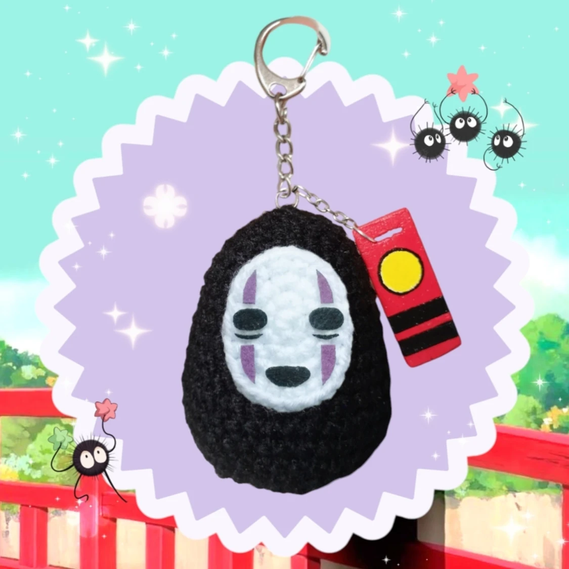 No Face nyckelring 🧧🎍⛩️ 