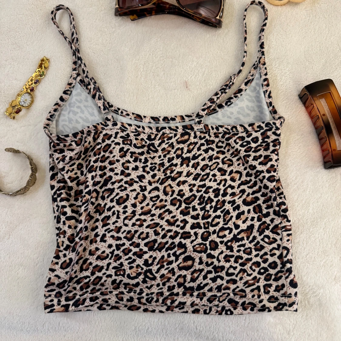 Leopardmönstrad linnetopp - 90