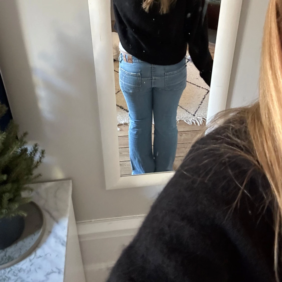 Lågmidjade jeans - 90