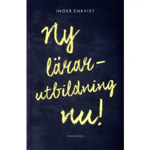 Hur skulle den svenska lärarutbildningen kunna reformeras för att minska lärarbristen och höja elevresultaten? Enligt nya beräkningar kommer Sverige att år 2033 lida brist på 45 000 lärare om inget görs åt situationen. Det gäller inte bara att rekrytera fler till alla lärartjänster, utan också att få de mest lämpliga personerna att utbilda sig till lärare. För att fler och mer kvalificerade personer ska lockas till yrket måste lärarutbildningen i Sverige reformeras omedelbart. Inger Enkvist har samlat övertygande bevis för att en förändring är nödvändig. Hon har studerat hur lärarutbildningen ser ut i flera länder som inte har svårt att rekrytera skickliga lärare och där eleverna uppvisar goda resultat. De kunskaperna använder hon till att ge konkreta förslag till en reform av den svenska lärarutbildningen. Inger Enkvist är professor emerita i spanska vid Lunds universitet. Hon har tidigare arbetat som högstadie- och gymnasielärare och har följt utvecklingen i svensk utbildning i flera decennier. Bland hennes tidigare publikationer finns Feltänkt en kritisk granskning av idébakgrunden till svensk utbildningspolitik (2000) och De svenska skolreformerna 1962 1985 och personerna bakom dem (2016). På Dialogos har hon varit medförfattare till Kunskapssynen och pedagogiken varför skolan slutade leverera och hur det kan åtgärdas (2017).    Format Häftad   Omfång 127 sidor   Språk Svenska   Förlag Dialogos Förlag   Utgivningsdatum 2020-06-15   Medverkande Patrik Sundström   ISBN 9789175043692  