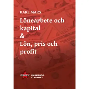 Förord Denna utgåva innehåller två texter av Karl Marx, Lönearbete och kapital och Lön, pris och profit. Dessa texter brukar oftast utges i form av separata häften, men kan lika gärna utges i en och samma bok, eftersom Marx tänkande bildar en kontinuitet. I Lönearbete och kapital, som bygger på en serie föredrag som Marx höll i den tyska arbetarföreningen i Bryssel 1847, har Marx visserligen ännu inte fullkomnat sin ekonomiska analys och begreppsapparat. Det är därför som Friedrich Engels i utgåvan från 1891 genomförde vissa korrigeringar av begreppsapparaten för att bringa den mer i överensstämmelse med den mogne Marx ekonomiska teorier. De huvudfrågor som behandlas i denna text är fenomen och begrepp som arbete, arbetskraft och hur arbetskraften fungerar som vara. Arbetsvärdesteorin, som skiljer på arbete och arbetskraft, introduceras. Marx definierar begreppet vara och diskuterar hur tillgång och efterfråga kan påverka vissa varors prissättning. Marx avrundar sin text genom att visa att kapitalets enda syfte – och därmed kapitalisternas – är att förmera sig självt, vilket i sin förlängning leder till en proletarisering och ständigt återkommande kriser, i grund och botten olösliga inom systemet. Lönearbete och kapital kan betraktas som en förstudie till Kapitalet, hållen i en enkel och lättfattlig form. Det är ingen tillfällighet att skriften har översatts till många språk och fått stor spridning. Lön, pris och profit bygger på en serie föredrag som Karl Marx höll inför Workingmen´s International Association 1865, det vill säga året före publiceringen av Kapitalet. Skriften gavs ut av hans dotter Eleanor Marx Aveling 1898. Lön, pris och profit är framför allt en polemik riktad mot John Weston. Denne hade nämligen hävdat att en allmän höjning av arbetarnas löner alltid skulle ätas upp av prisstegringar och att fackföreningar, som bedrev lönekamp, därför till och med var skadliga. Detta argument används – märk väl! – än idag från borgerligt håll. I sin polemik visar Marx att kapitalisterna inte kan höja eller sänka priserna efter sitt eget gottfinnande utan att varorna säljs utifrån deras naturliga värde, som beror på det däri nedlagda arbetet och som dessutom är samhälleligt betingat. Mervärdet uppkommer genom att arbetarens lön endast motsvarar en del av arbetsdagen, den så kallade nödvändiga arbetstiden – resten är merarbetstid, som utgör grunden för profiten. Profiten och lönerna står i ett bestämt förhållande till varandra: Ju större löneandel, desto lägre profitandel och omvänt. Marx påvisar att arbetarna, trots att de är utlämnade åt varuprisernas svängningar och de cykliska kriserna, ändå kan och bör bedriva lönekamp. Kapitalisterna strävar nämligen alltid efter att hålla nere löneandelen. Marx skriver: ”Om de fegt gåve efter i sin dagliga konflikt med kapitalet, så skulle de sätta sig ur stånd att sätta igång en rörelse av större mått.” Samtidigt måste arbetarna och fackföreningarna vara medvetna om att det inte räcker med att bedriva lönekamp inom det kapitalistiska systemets ram: ”I stället för den konservativa parollen: ’En skäl arbetslön för en skälig arbetsdag’ borde de skriva på sin fana den revolutionära parollen: ’Lönesystemets avskaffande’. Målet för fackföreningarna, enligt Marx, måste vara att använda sina organiserade krafter för att befria arbetarklassen och slutgiltigt avskaffa löneslaveriet och kapitalismen. Oktoberförlagets redaktionskommitté    Format Häftad   Omfång 112 sidor   Språk Svenska   Förlag Oktoberförlaget   Utgivningsdatum 2023-01-23   ISBN 9789198838688  