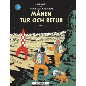 Femton år före Neil Armstrong tar Tintin och hans vänner de första stegen på månen.På väg mot månen får besättningen på månraketen en överraskning när Dupondtarna dyker upp. De har tagit fel på tiden och råkat följa med som fripassagerare. Då syreförrådet ombord inte är avsett för så många har de ett svårt problem att lösa, men färden fortsätter. Fast det är inte bara bristen på syre som utgör ett hot, faran lurar från flera håll...    Format Inbunden   Omfång 61 sidor   Språk Svenska   Förlag Cobolt Förlag   Utgivningsdatum 2020-09-22   Medverkande Björn Wahlberg   ISBN 9789188897664  